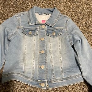 Girls lite denim jean jacket